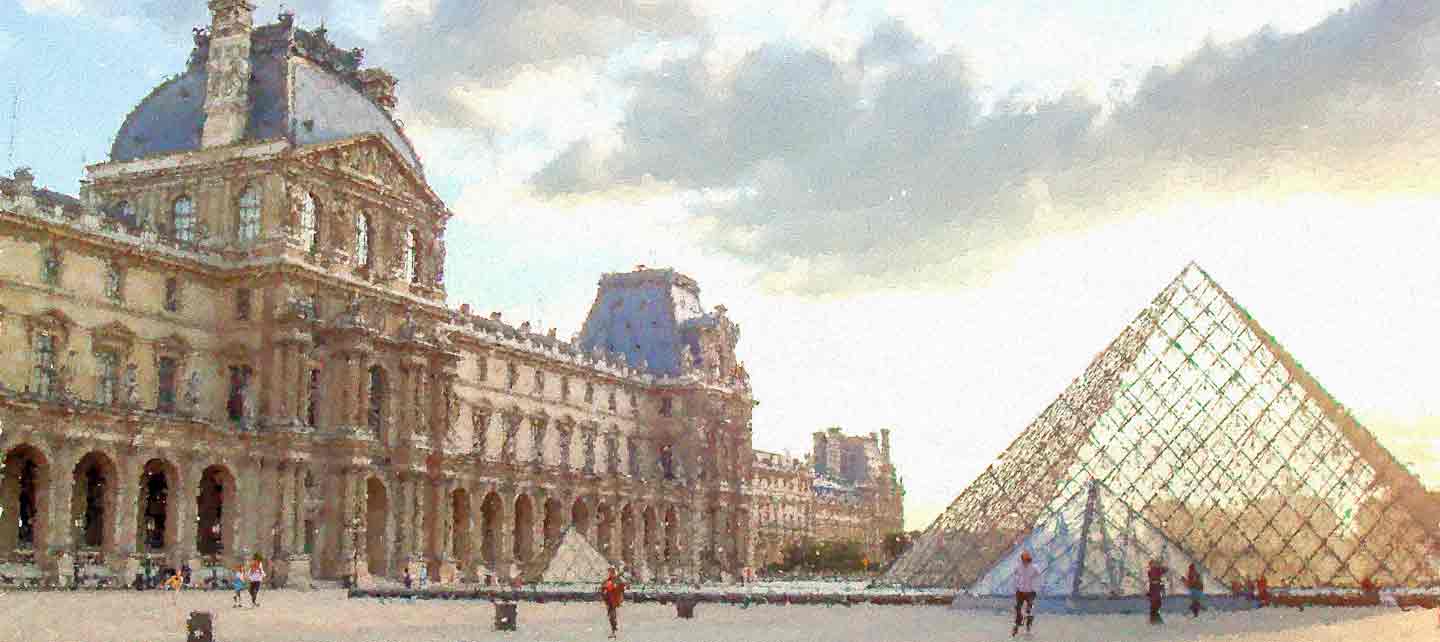 La pyramide du Louvre